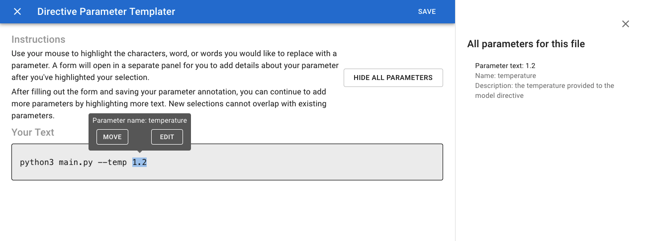 Directive With Parameter