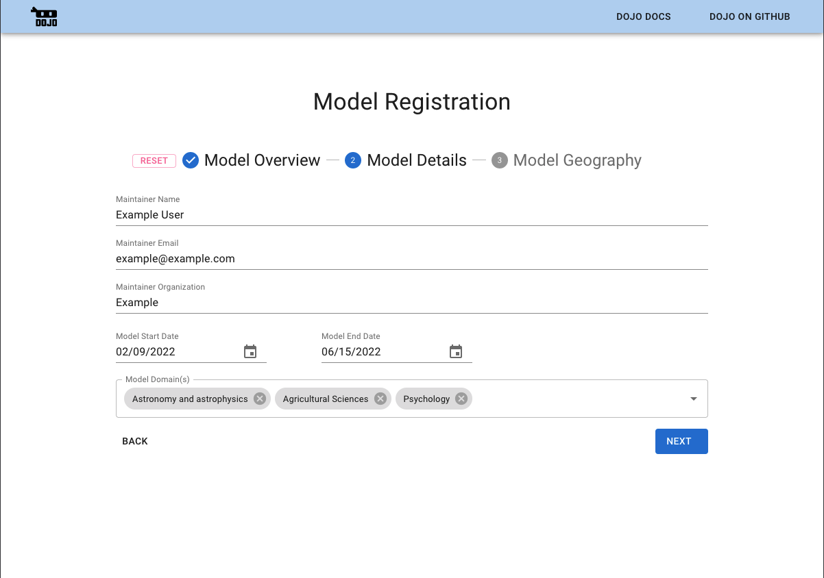 Model Specifics