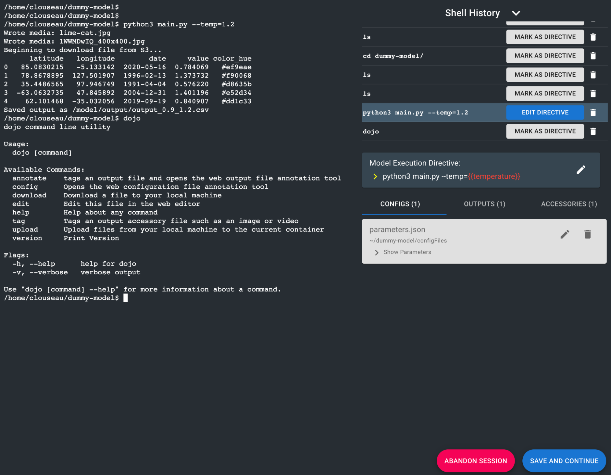 The Model Terminal Emulator